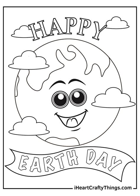 free printable earth day color sheets